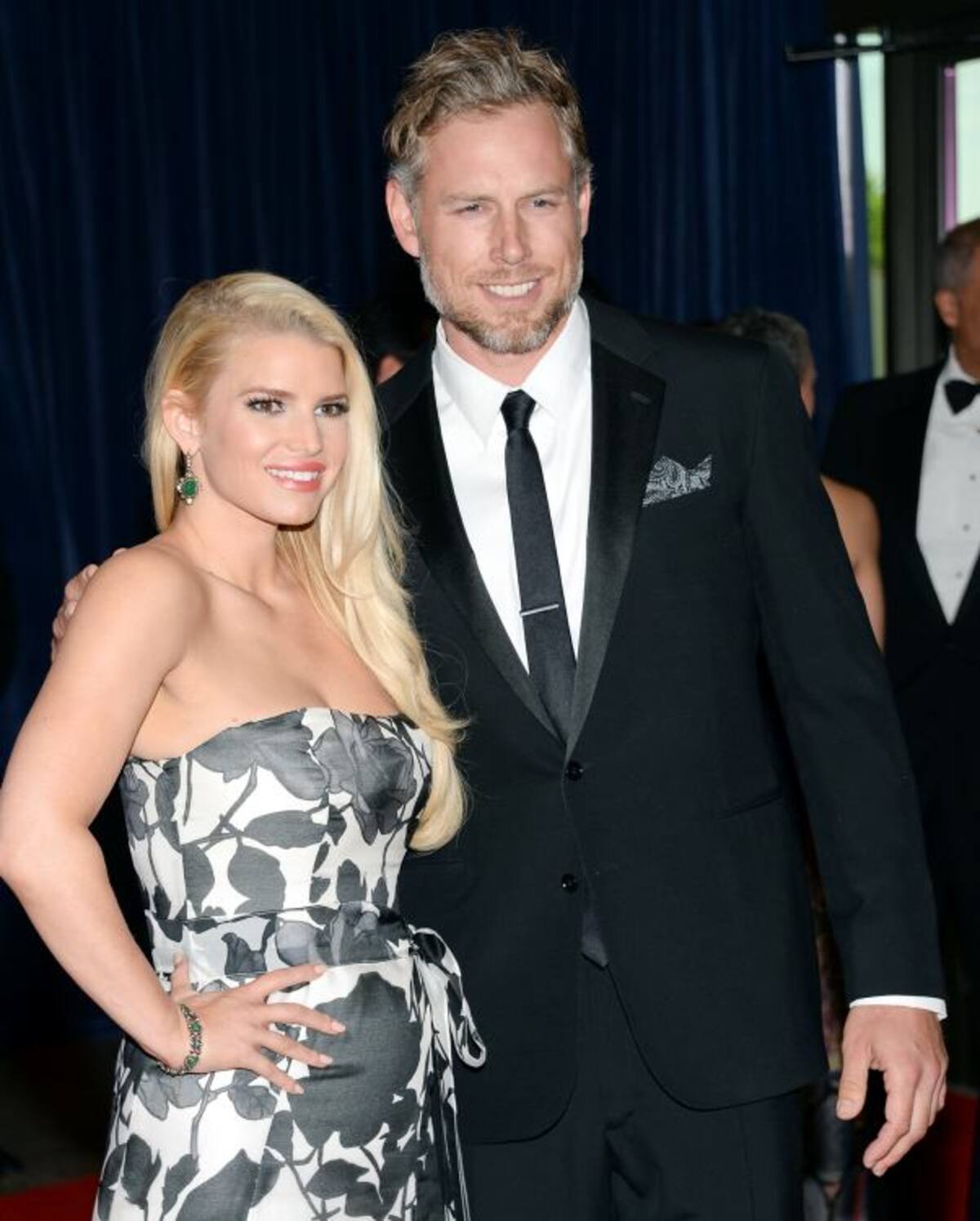 Jessica Simpson y Eric Johnson. AP Evan Agostini