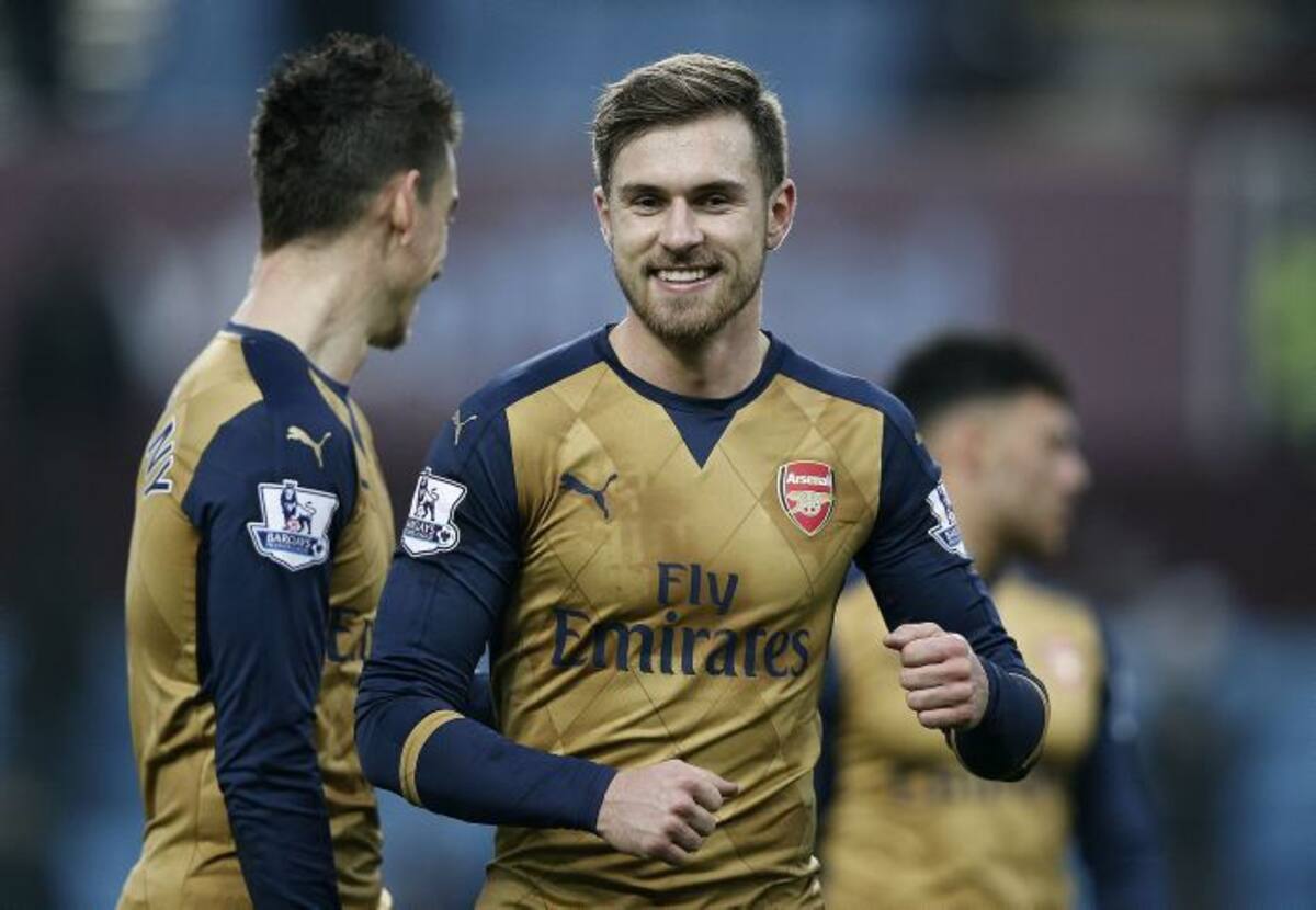 Aaron Ramsey. AFP ADRIAN DENNIS
