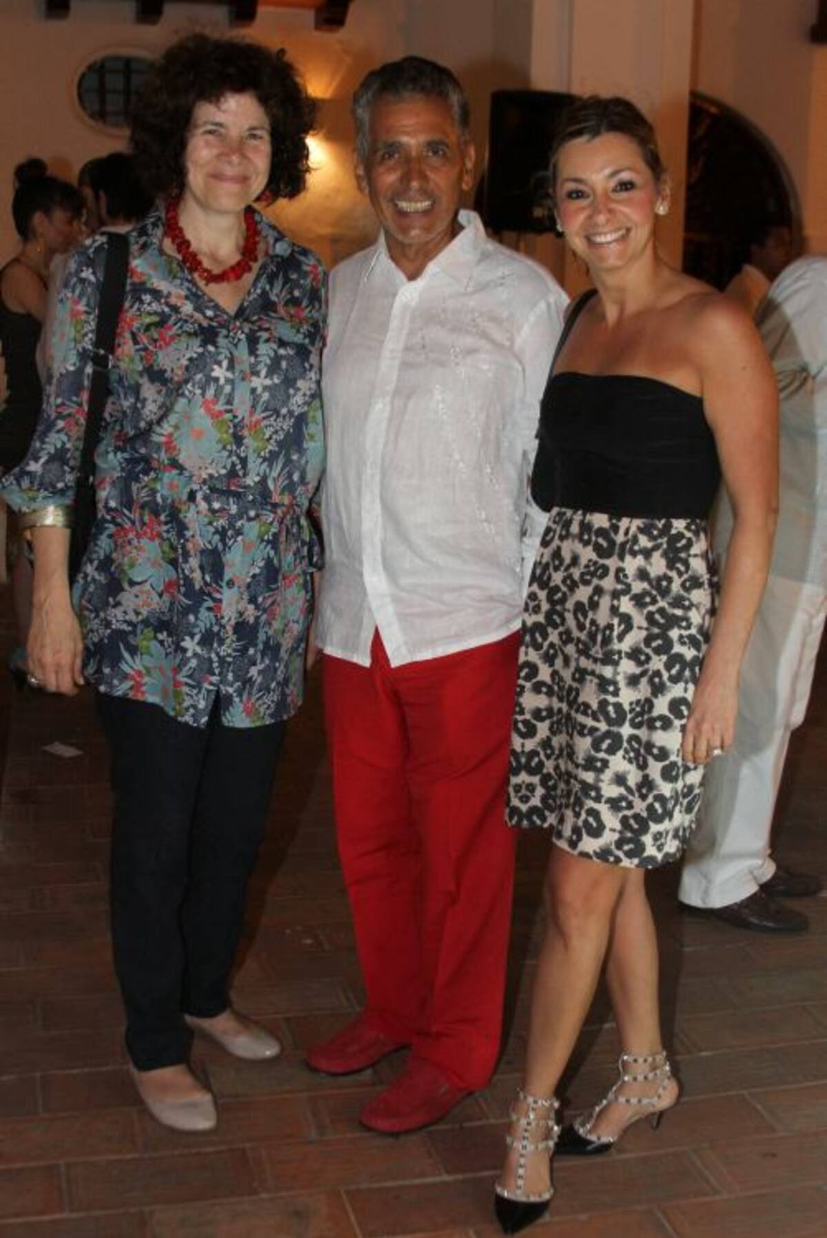 Ana Piedad Jaramillo, Carlos Alberto González y Vicky Turbay.