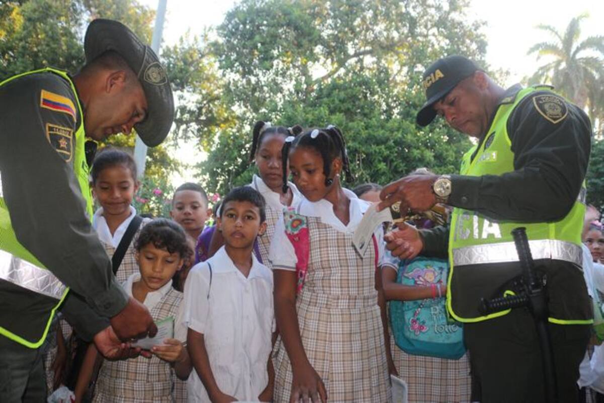 La campaña de prevención se realiza en 25 colegios públicos. //Cortesía.
