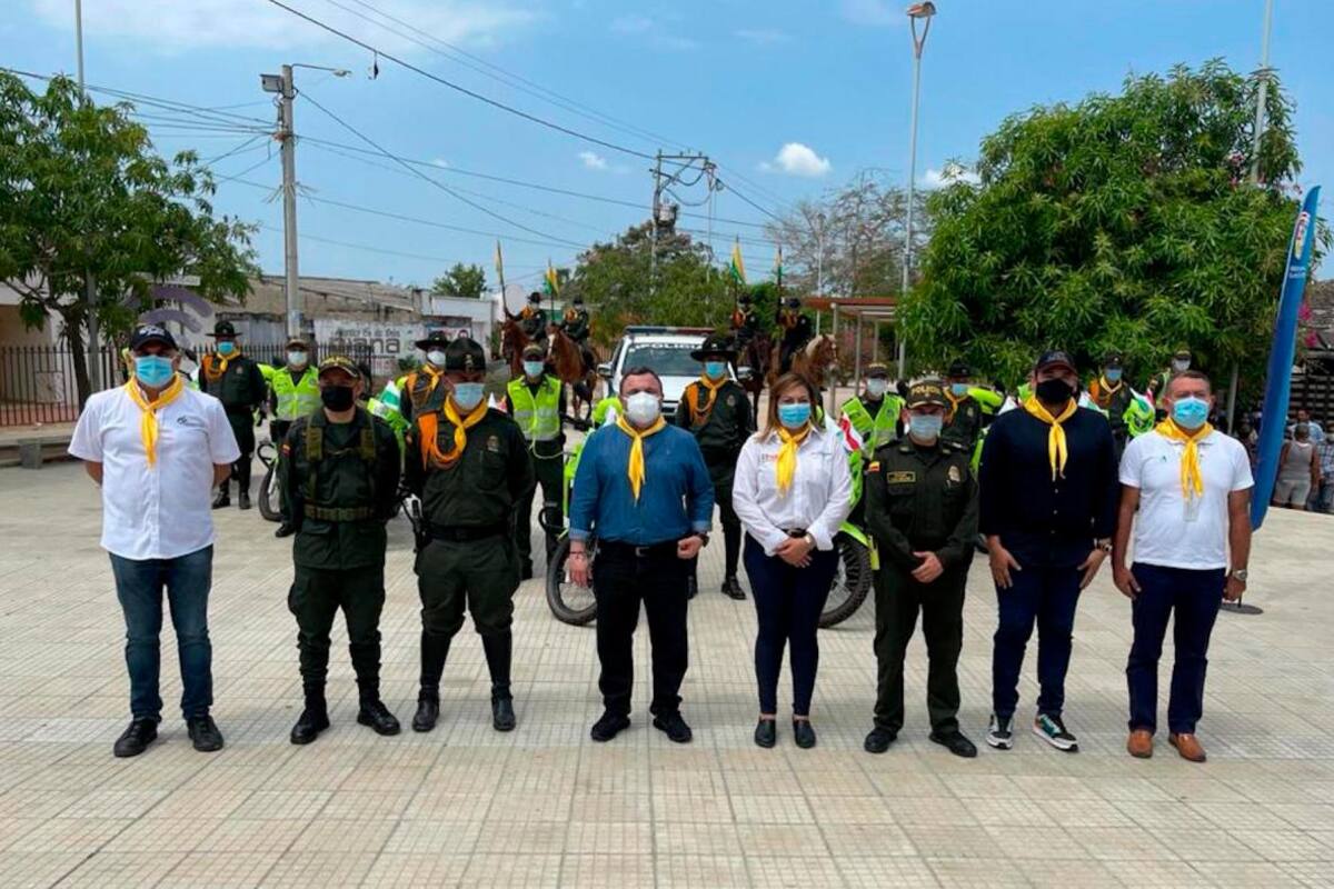 Lanzan CAI Policial contra el robo de cables y ganado en el Atlántico