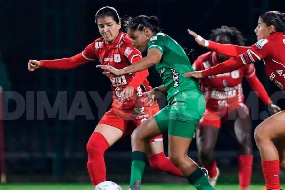 Video: la dura pelea entre jugadoras de La Equidad y América