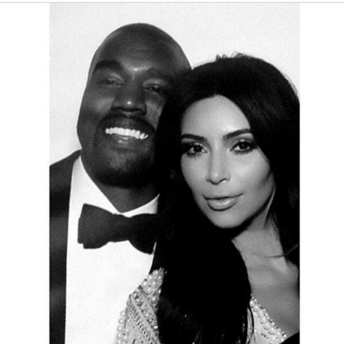 Kim y Kanye se unieron en una boda privada en Florencia Fotos tomadas de Instagram