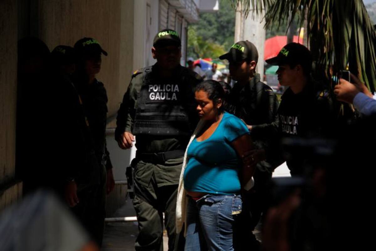 Glenis Carias, tía de Karen Dayana, fue capturada y asegurada por la desaparición.