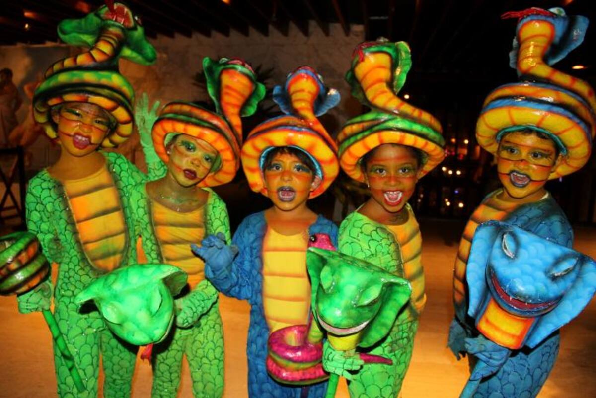 El grupo "Las Cobras" recibió a los invitados ZENIA VALDELAMAR