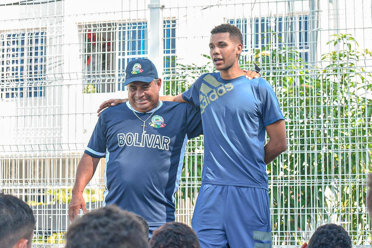 El día que Pier Luigi recordó el título con Bolívar en el nacional infantil