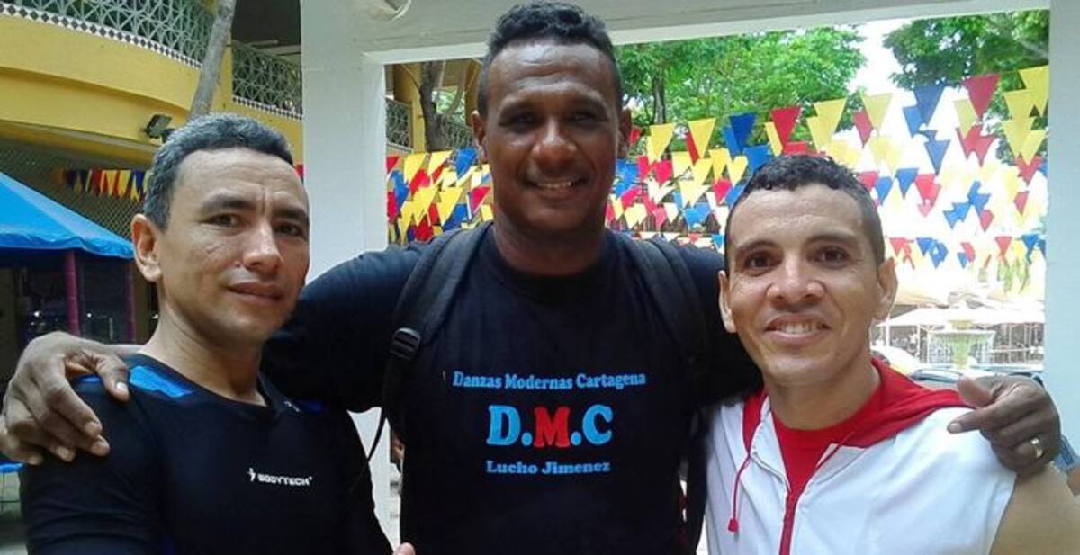 Luis Bustamante, Lucho Jiménez y Jorge Torres. Cortesía.