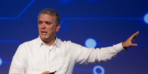 Iván Duque, hospitalizado de emergencia en la Fundación Santa Fe