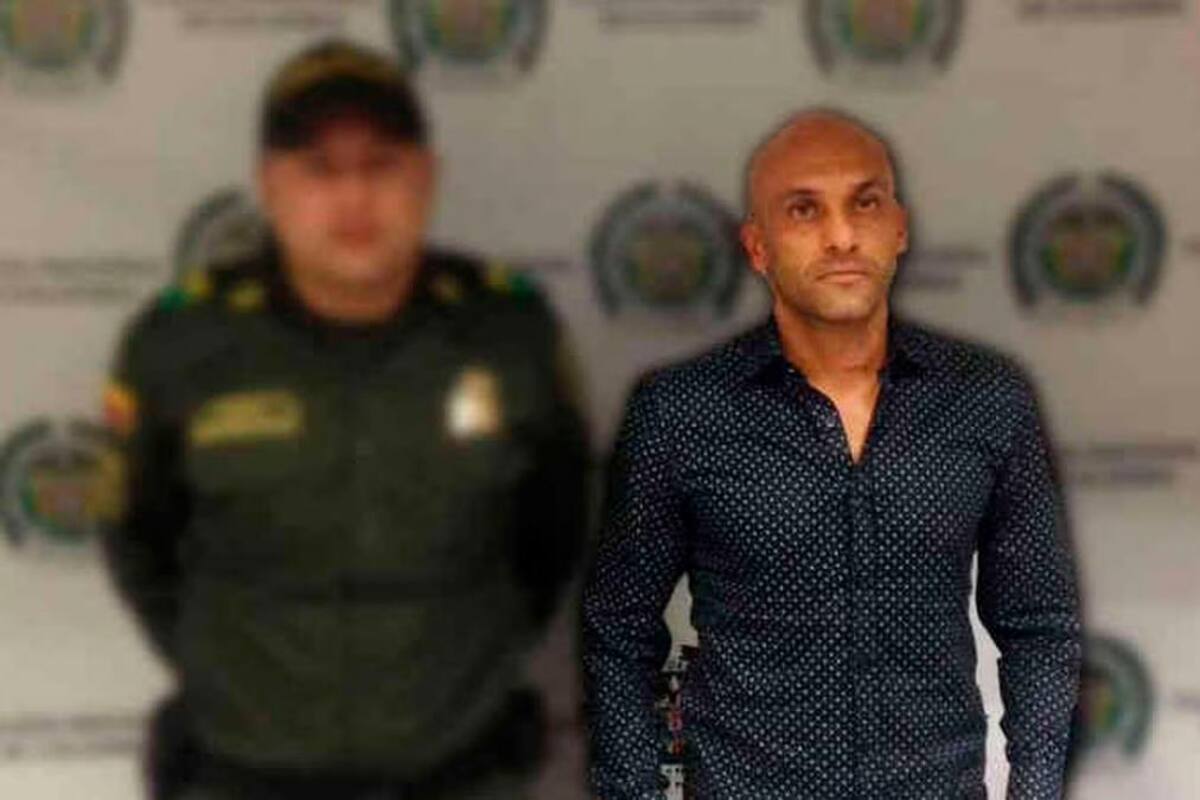 Capturado nuevamente con droga exfutbolista de la selección Colombia