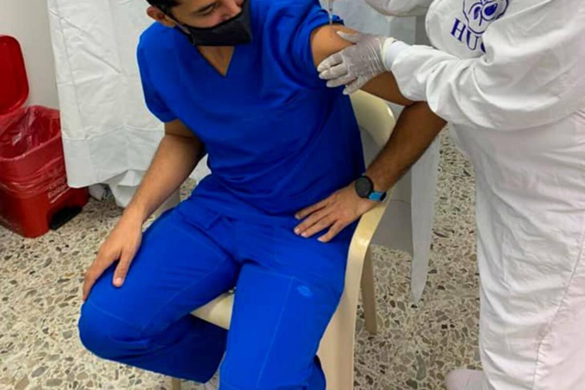 Se han aplicado 580 vacunas contra el COVID en Cartagena
