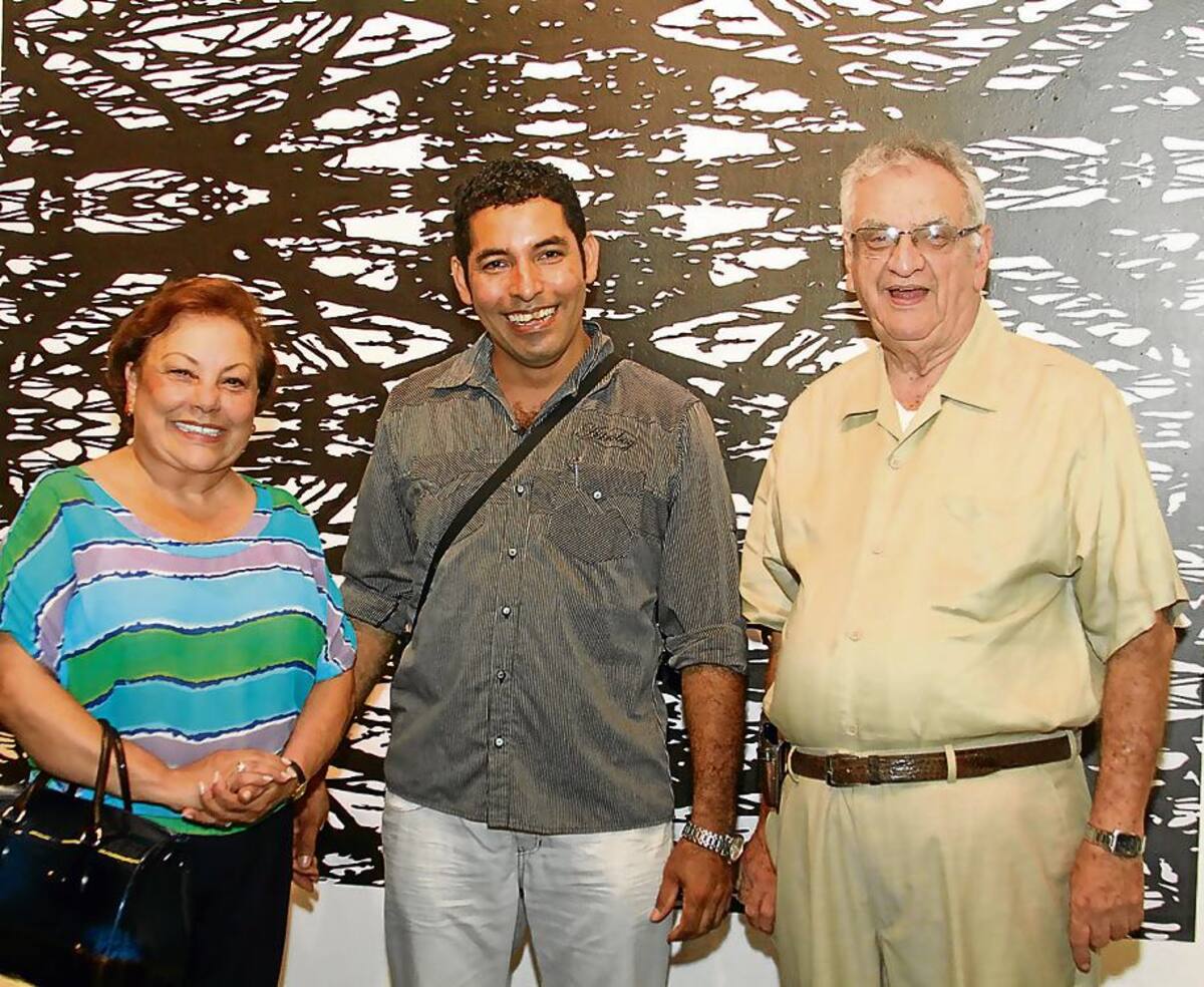 Saray de Vergara, Miguel Burgos y Guillermo Vergara.