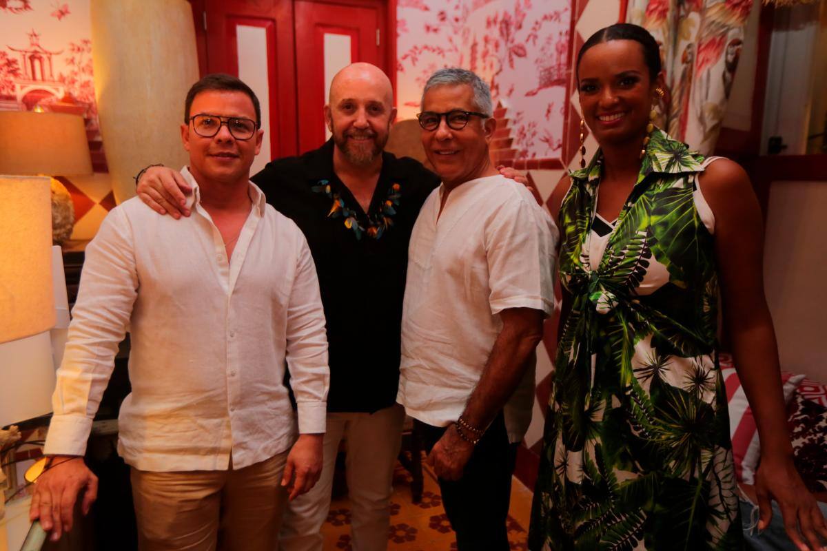 Gio Jiménez, Ignacio García De Vinueza, Onofre Ballestas y Vanessa Mendoza.