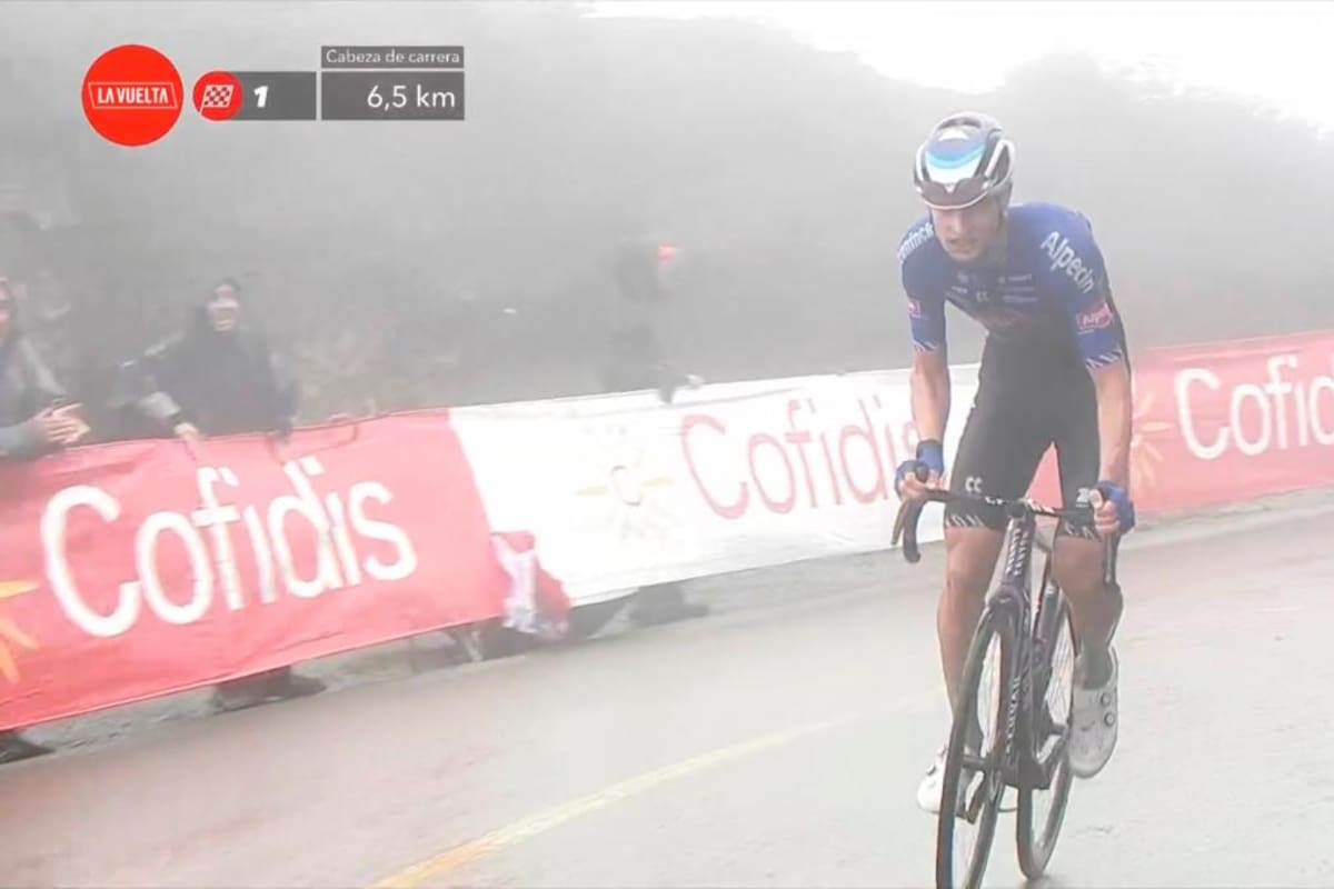 Jay Vine gana la Etapa 6 de la Vuelta a España y Evenepoel es líder