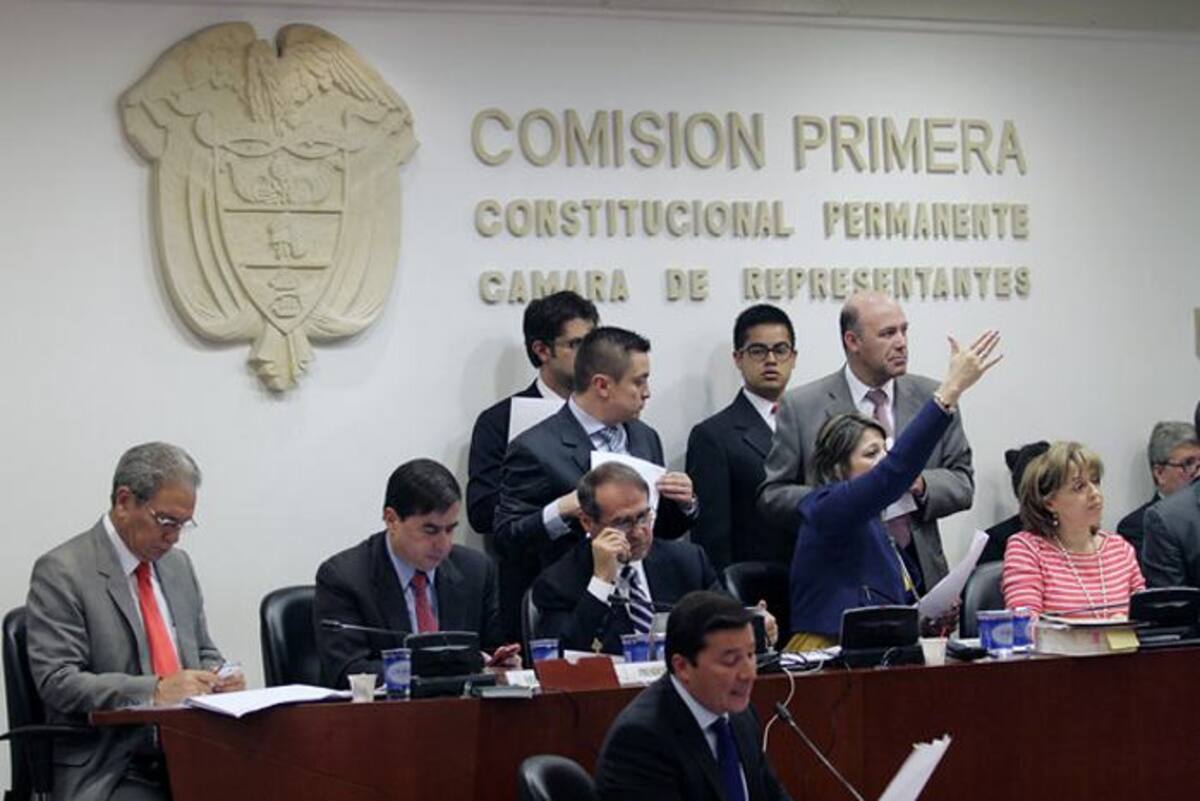 Comisión Primera de la Cámara. COLPRENSA