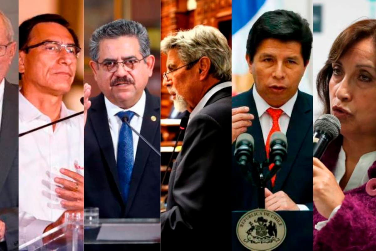 ¿En el limbo? Perú ya lleva 6 presidentes entre 2018 y 2022