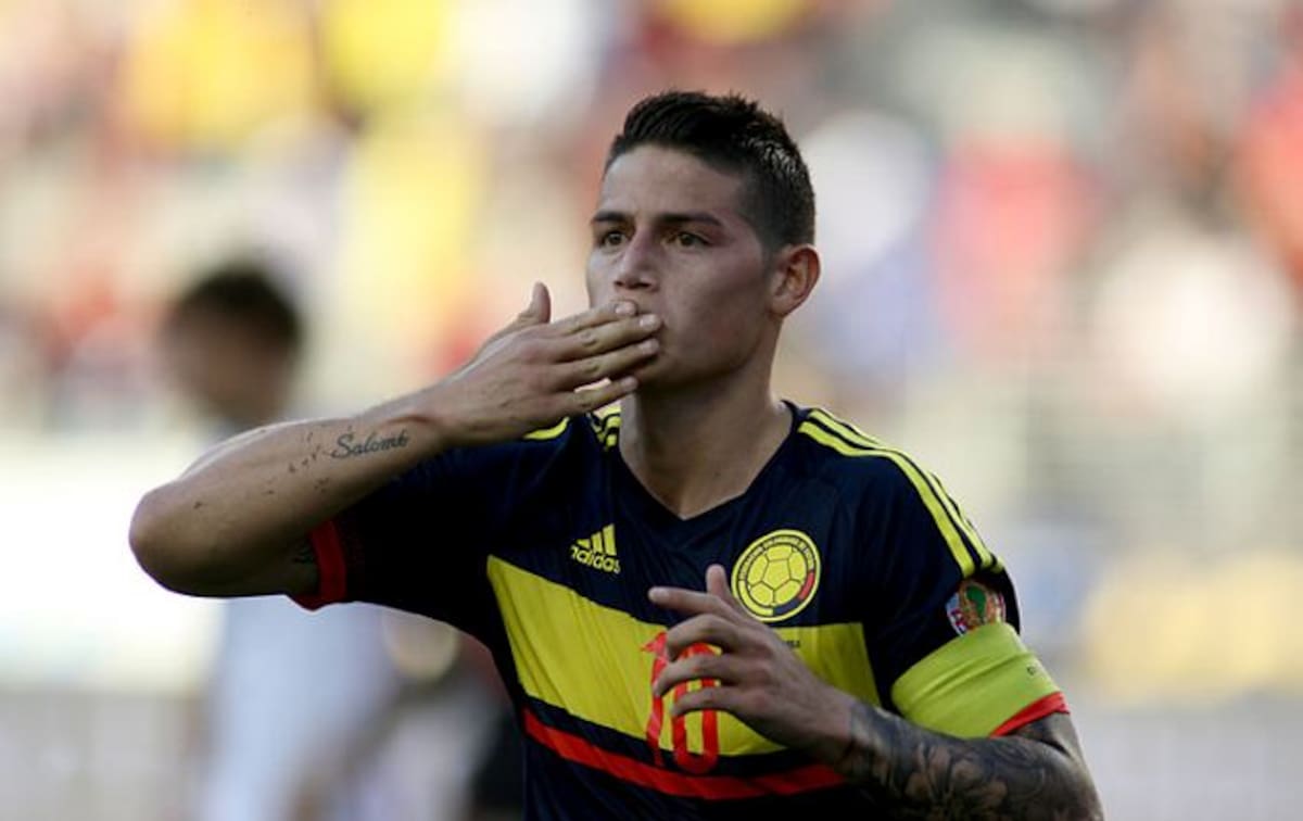 James Rodríguez. Colprensa.