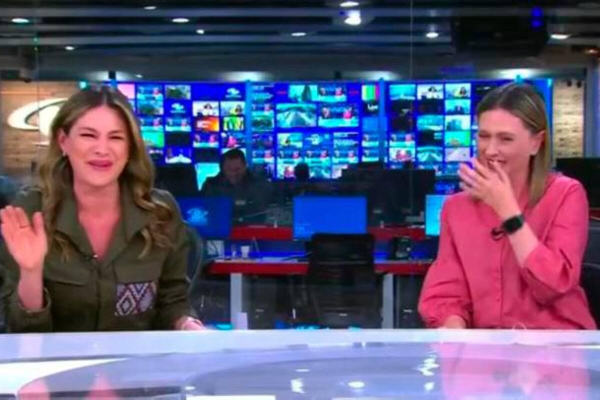 Video: Presentadoras de Noticias Caracol tuvieron un ataque de risa en vivo