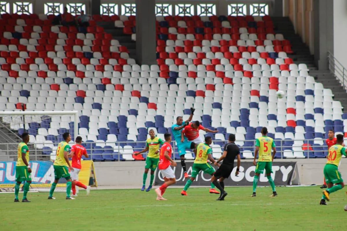 Santa debuta en Real Cartagena con empate y eliminación en Copa Águila
