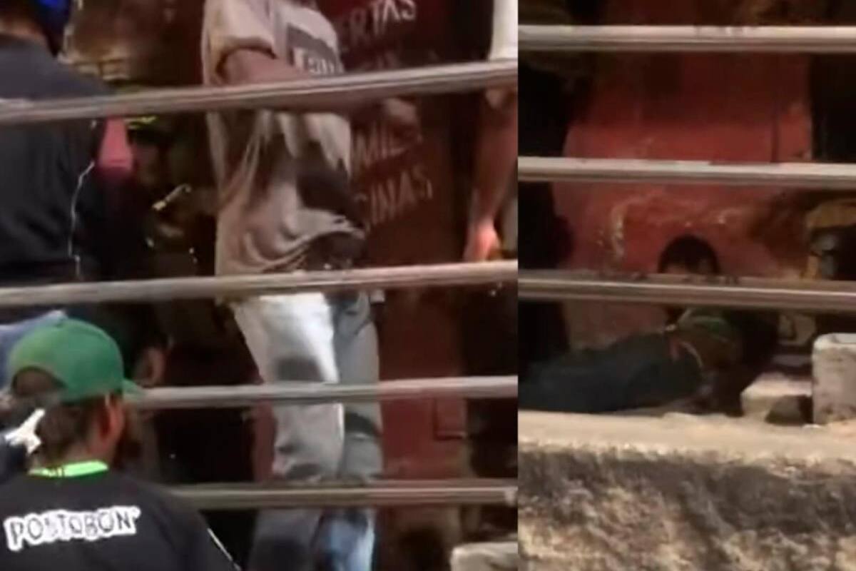 Video: hombre intentó robar en Bazurto y terminó noqueado por su víctima
