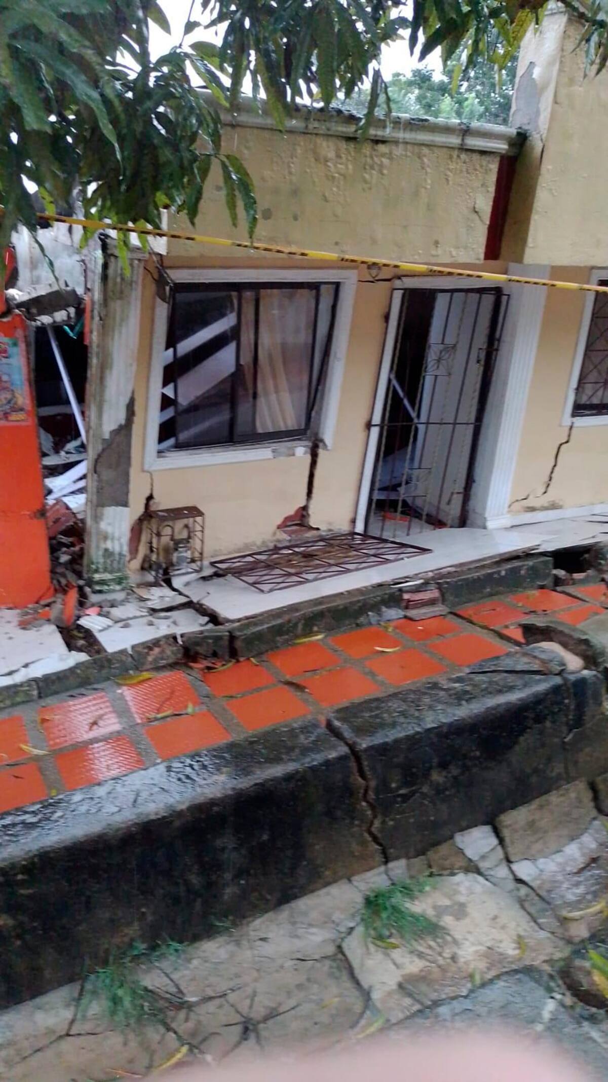 Estragos de las lluvias en el municipio de Piojó. //Cortesía.