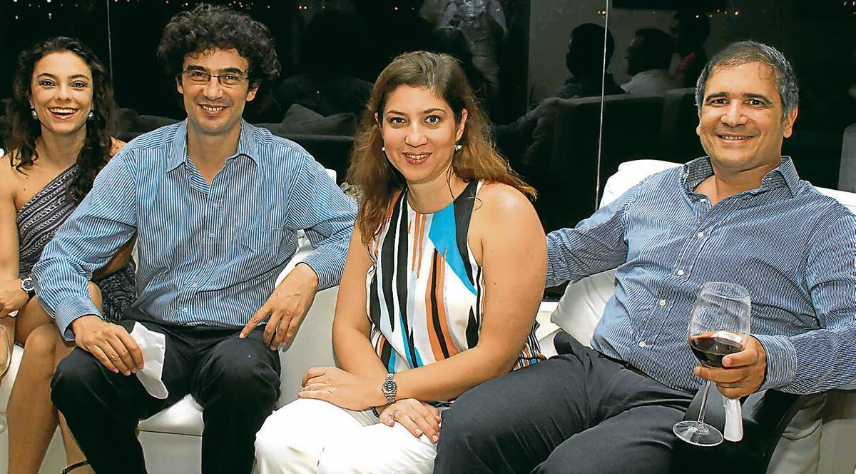 Isabel Cristina Ramírez, Guillermo Serrano, María Isabel Cañas y Javier Zurek.