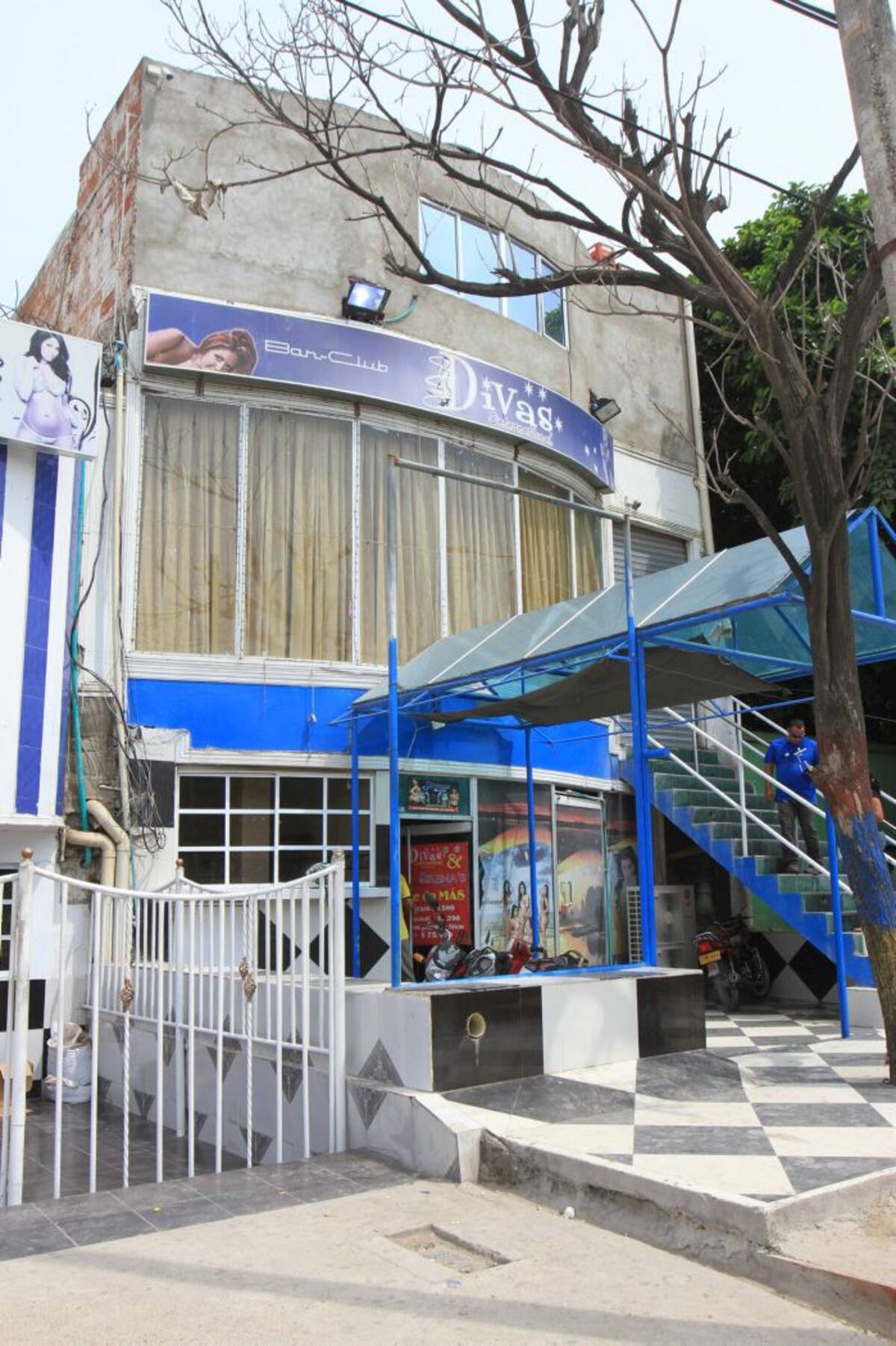 Este era el bar Divas que fue desalojado. QHUBO - CARTAGENA