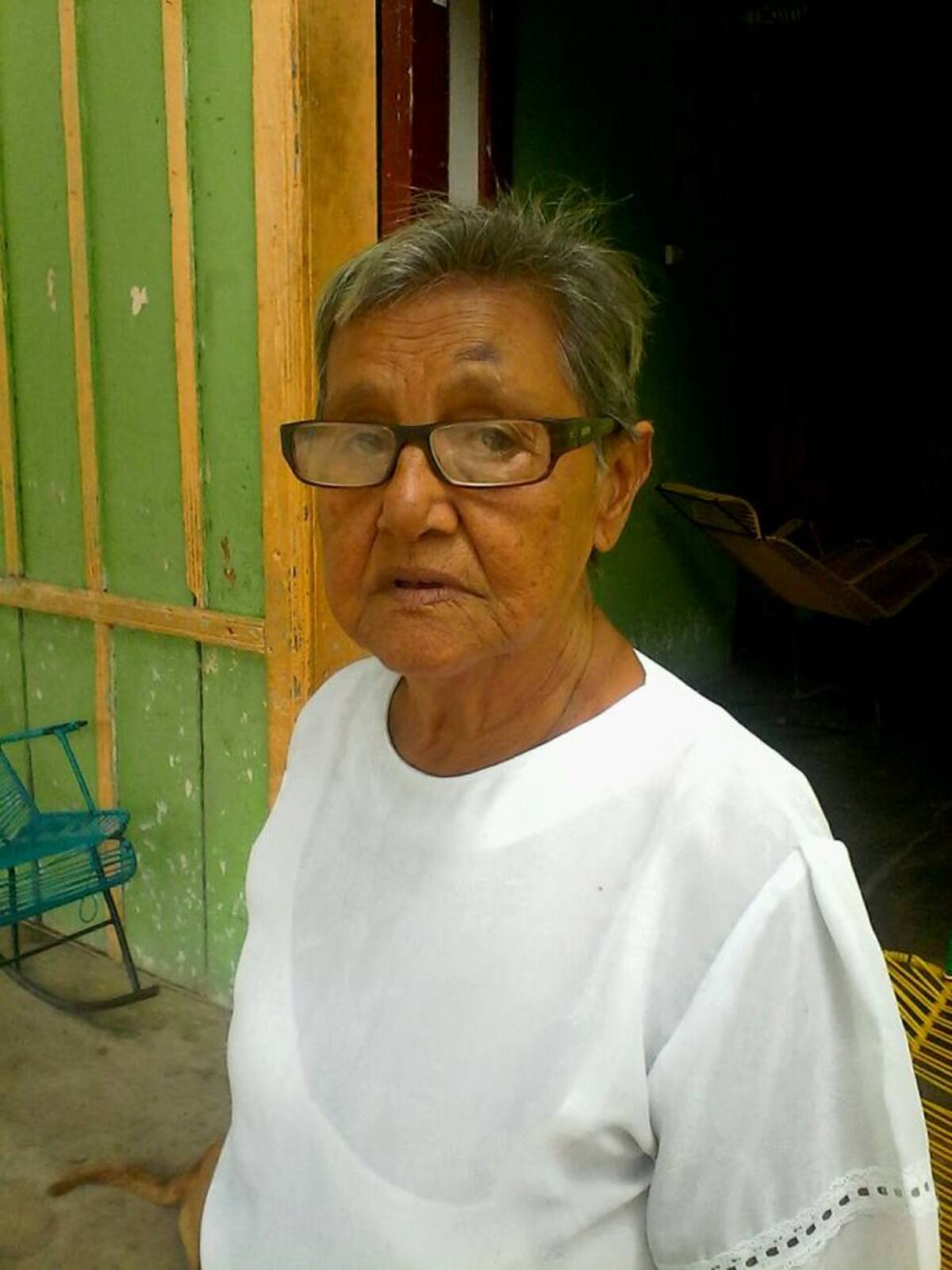 Gilma Delgado, ama de casa que por algunas horas del Viernes Santo es María Magdalena.
