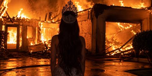 Exreina del Carnaval de Barranquilla pidió ayuda tras perder su casa en incendio