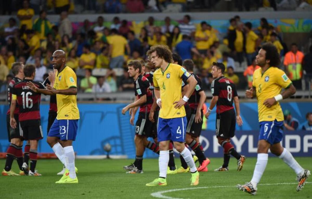Brasil vs Alemania en el mundial de 2014. AFP PEDRO UGARTE