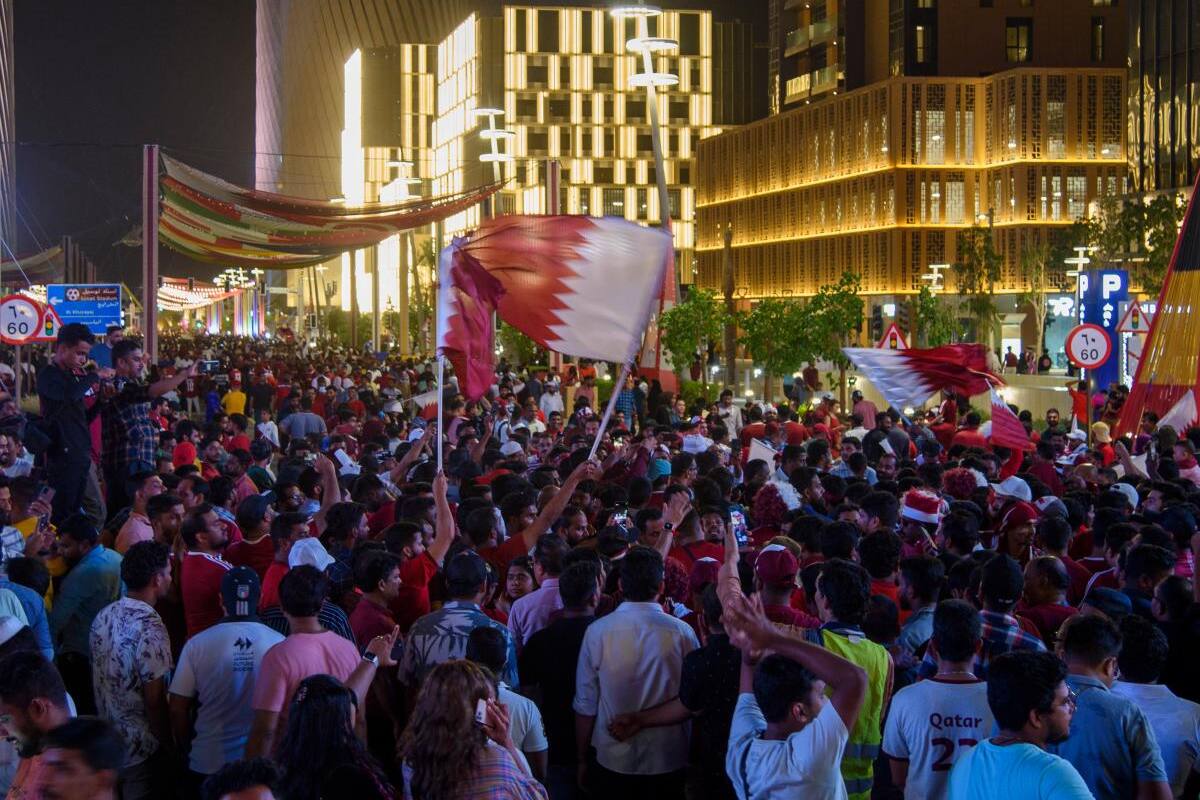 Video: “hinchas falsos” se toman el Mundial de Qatar