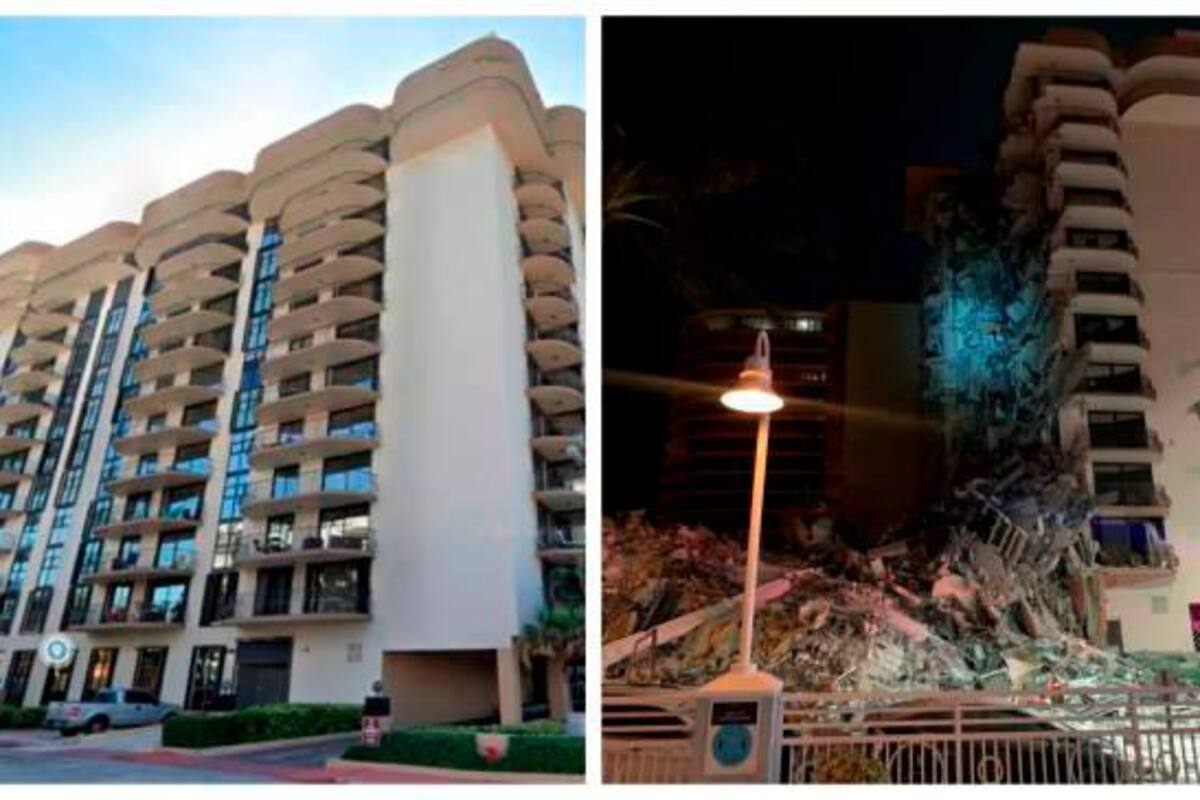 Al menos un muerto al derrumbarse edificio de apartamentos en Miami