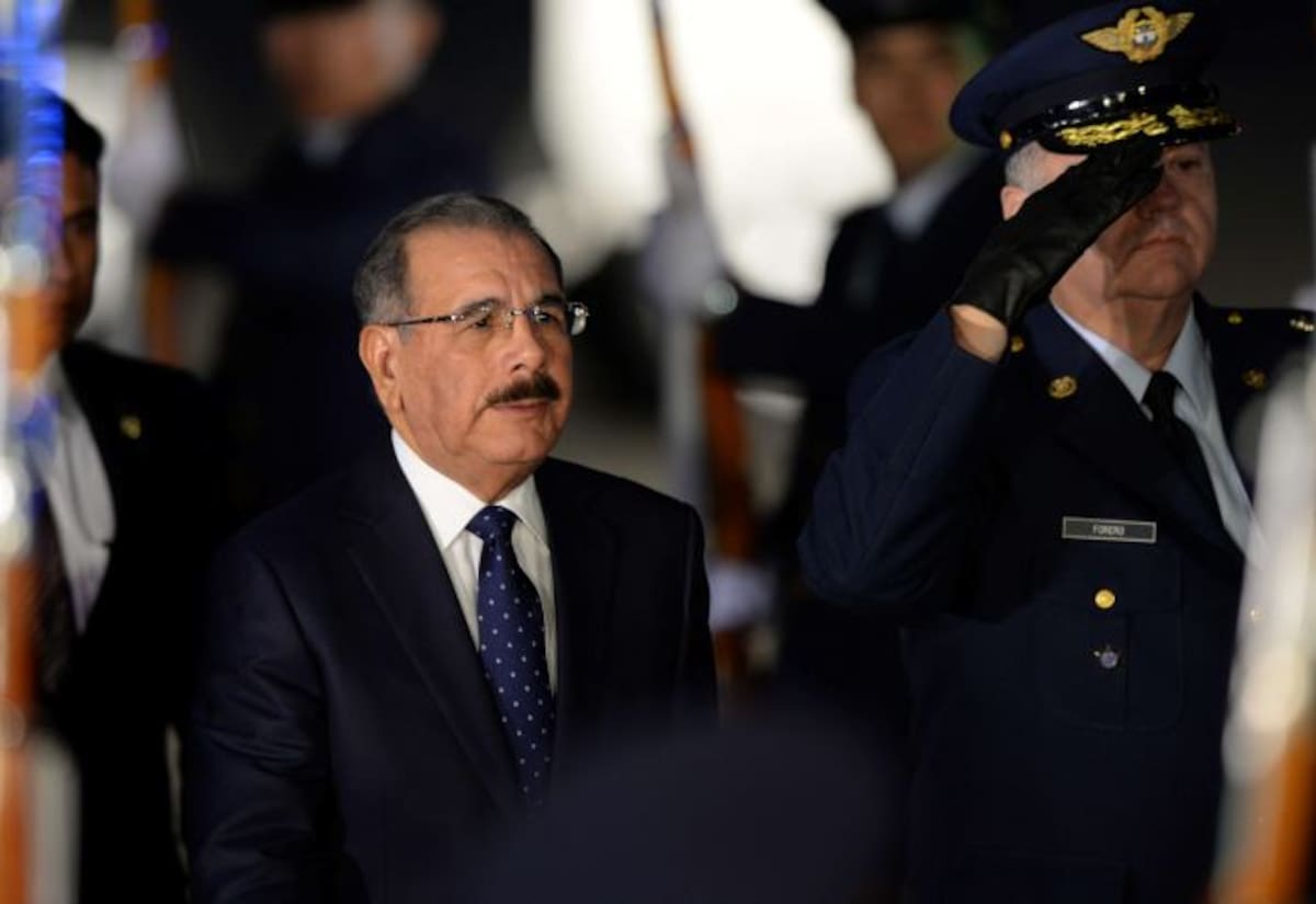 Danilo Medina, presidente de República Dominicana. AP