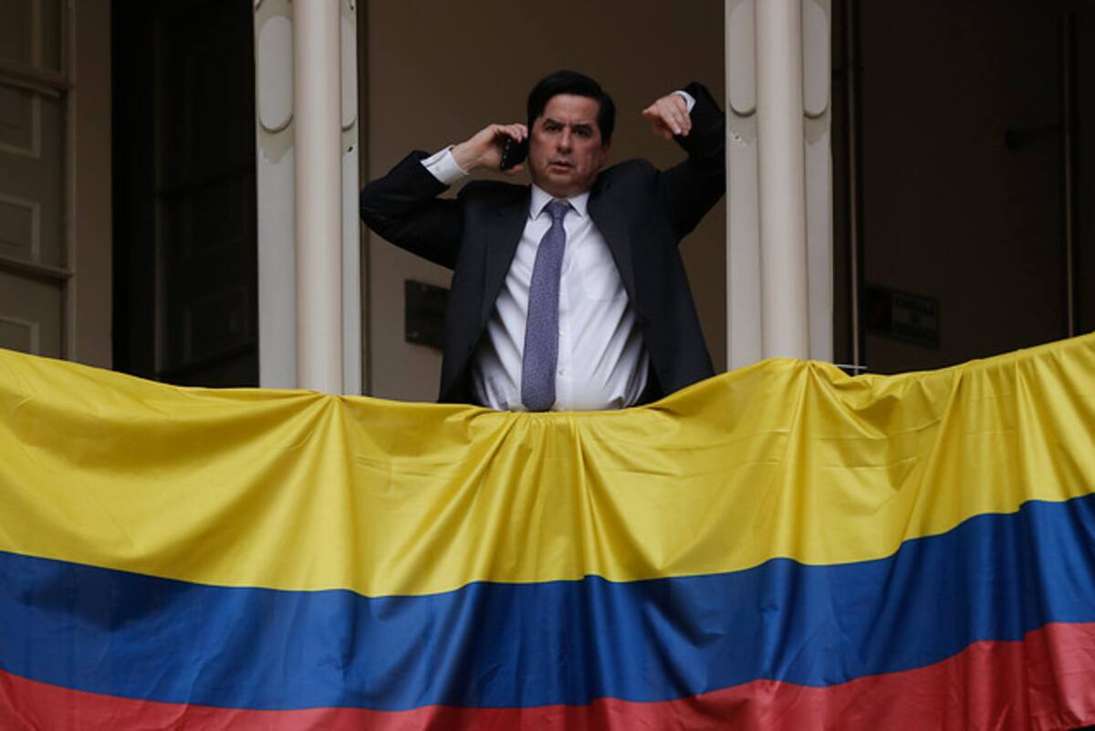 Juan Fernando Cristo, ministro del Interior. Colprensa