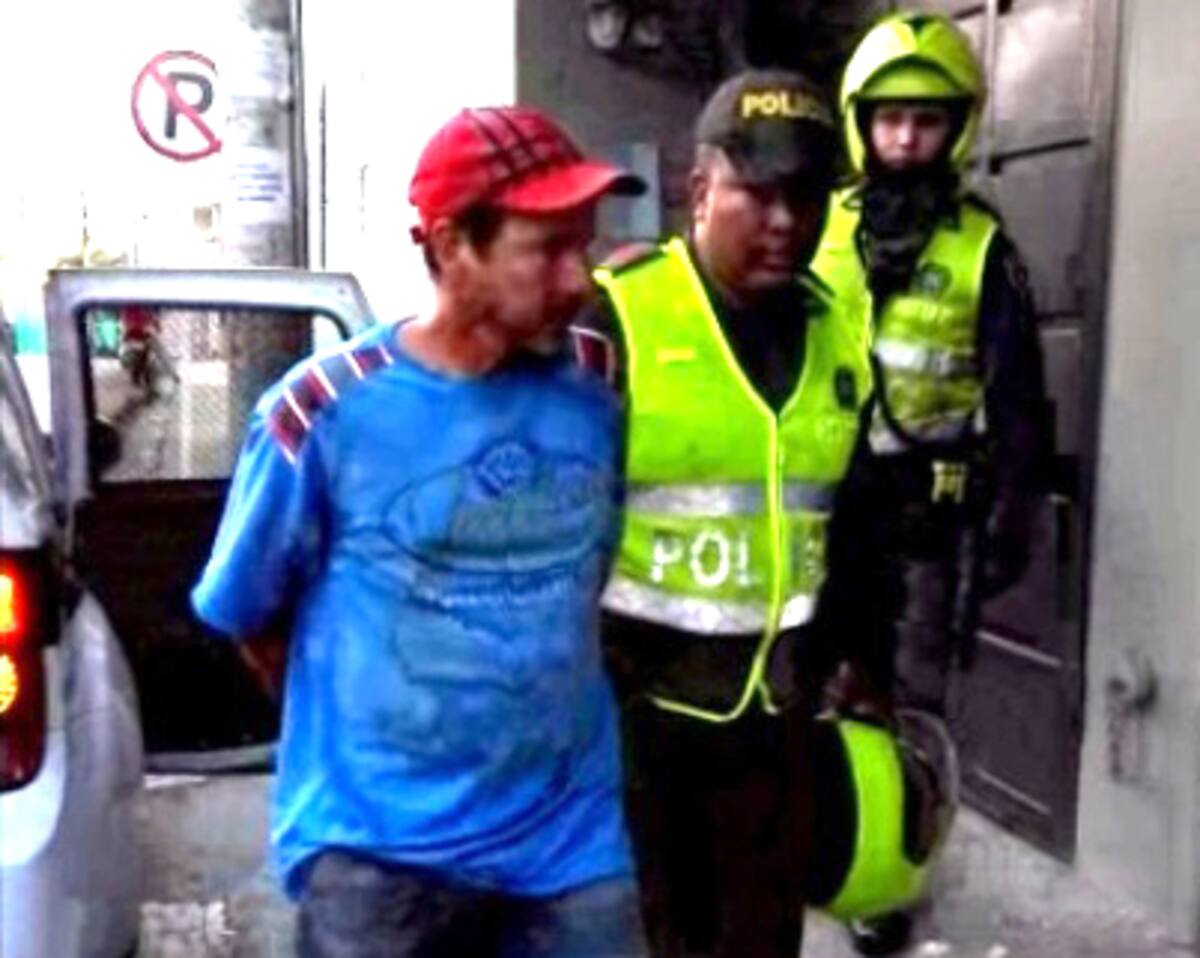 Reinel Cantero Duarte, capturado por violación de una mujer. CORTESÍA