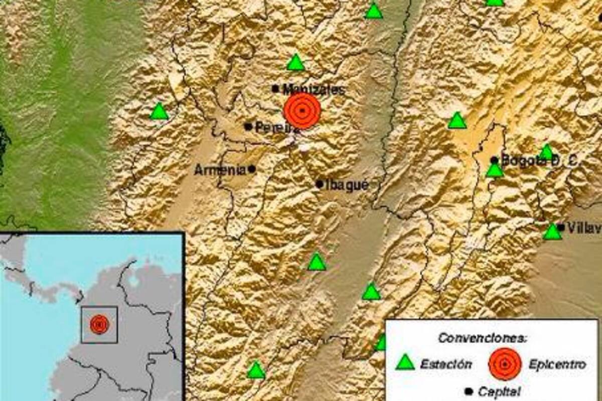 Sismo superficial volvió a sacudir a Colombia en la mañana de este miércoles