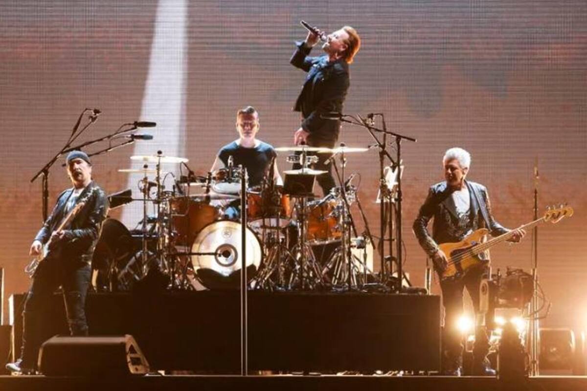 Banda U2 estuvo en La Guajira grabando video