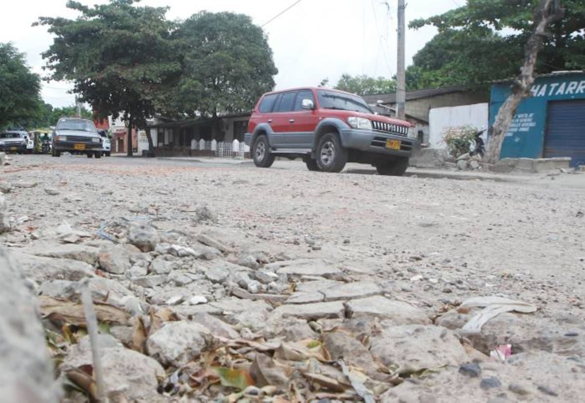 Calle El Mamón. JULIO CASTAÑO - EL UNIVERSAL