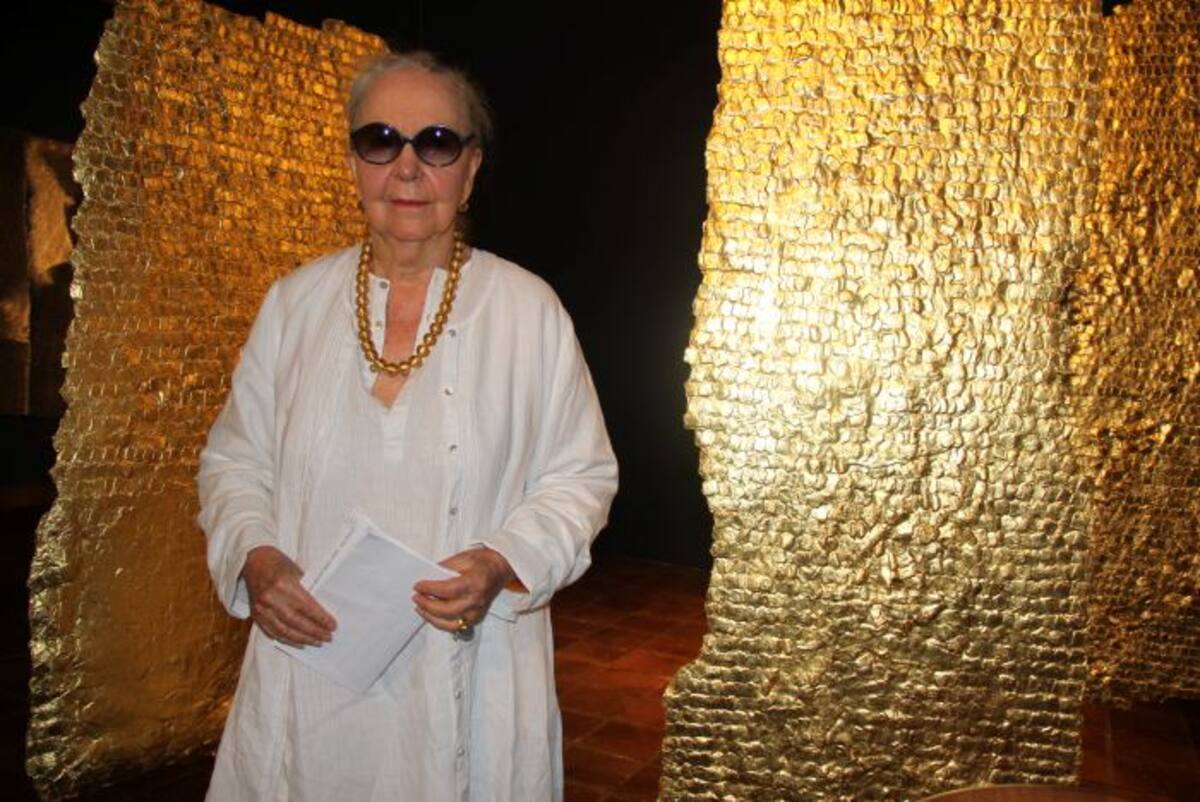 Olga de Amaral, el resplandor de lo precolombino, como un sol en los campos de los indígenas. Zenia Valdelamar-El Universal