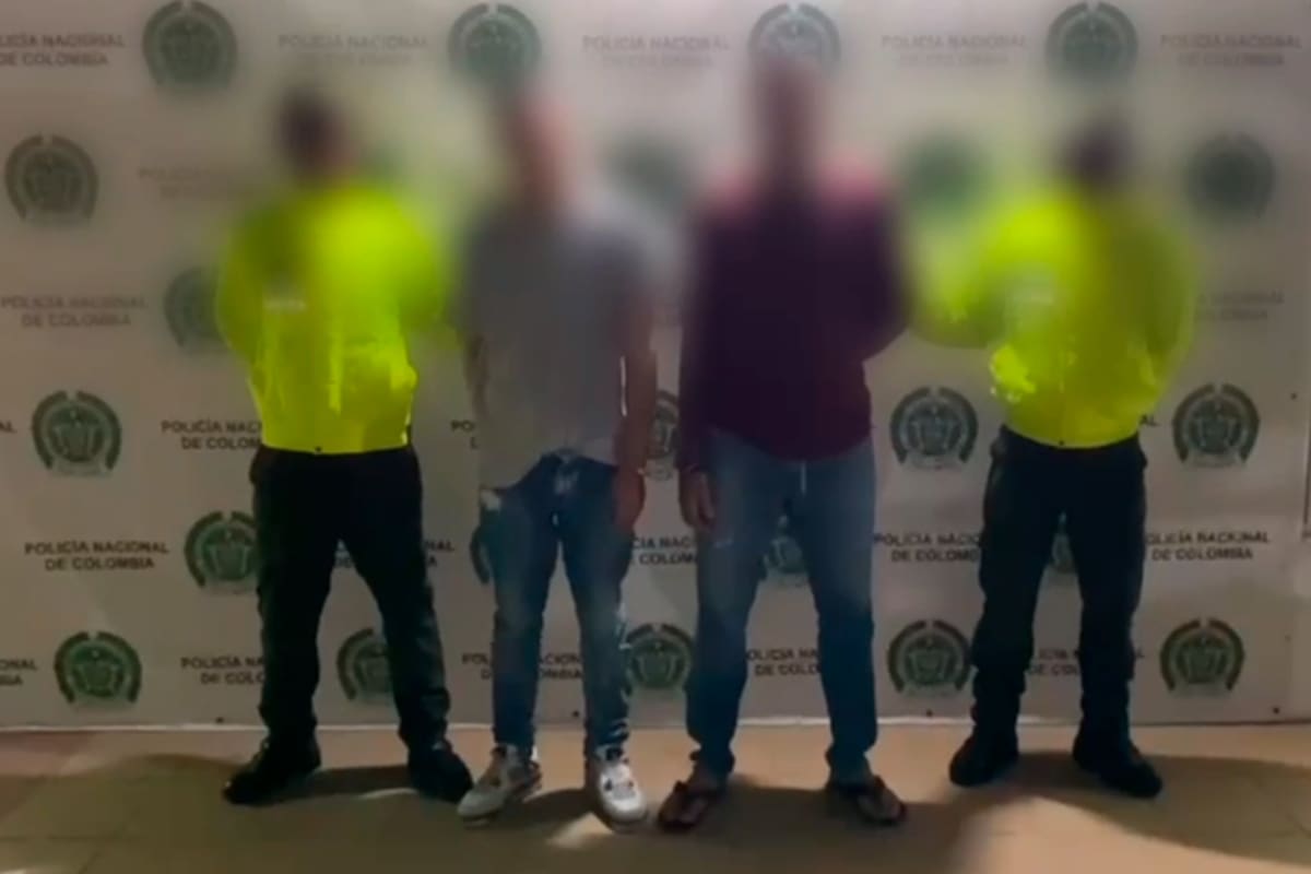 Video: capturan a 2 hombres dedicados a hurtar motos en Cartagena