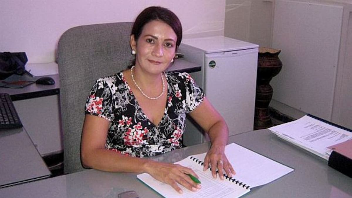 Teresa Salamanca, alcaldesa de Chinú. //El Universal.
