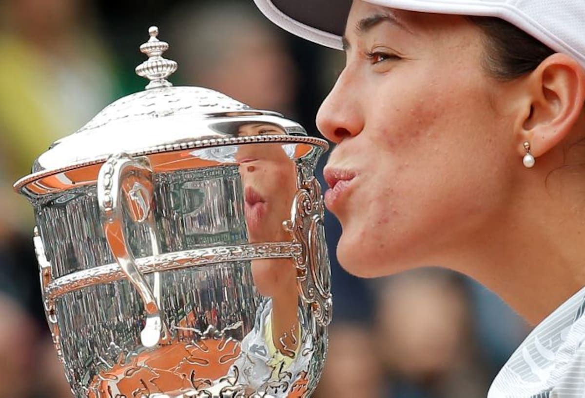 Garbiñe Muguruza. AP Christophe Ena