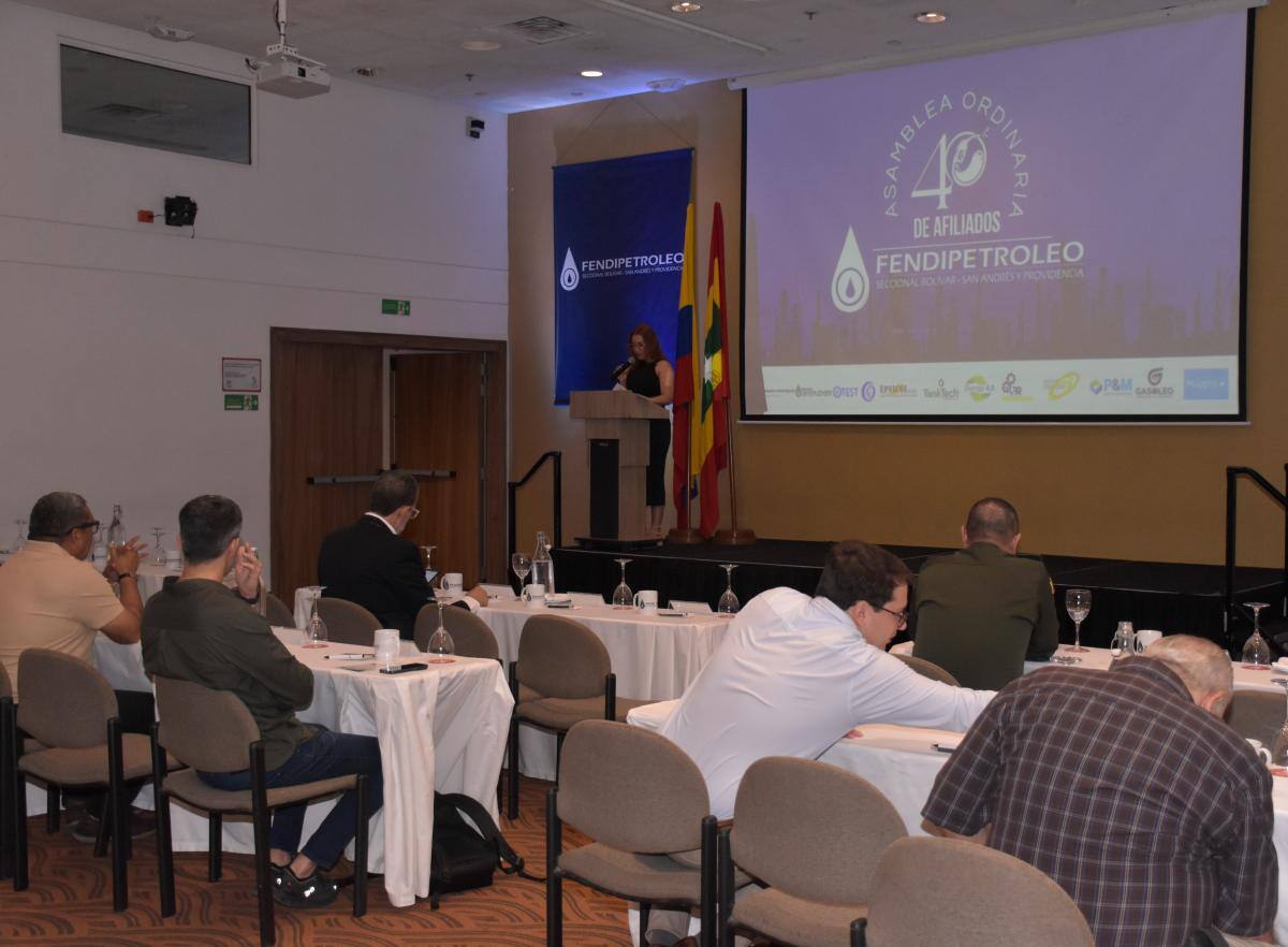 La 40 Asamblea Ordinaria de Afiliados de Fendipetróleo Bolívar -San Andrés y Providencia se desarrolló en el Hotel Corales de Indias. // Javier García Salcedo - EU.