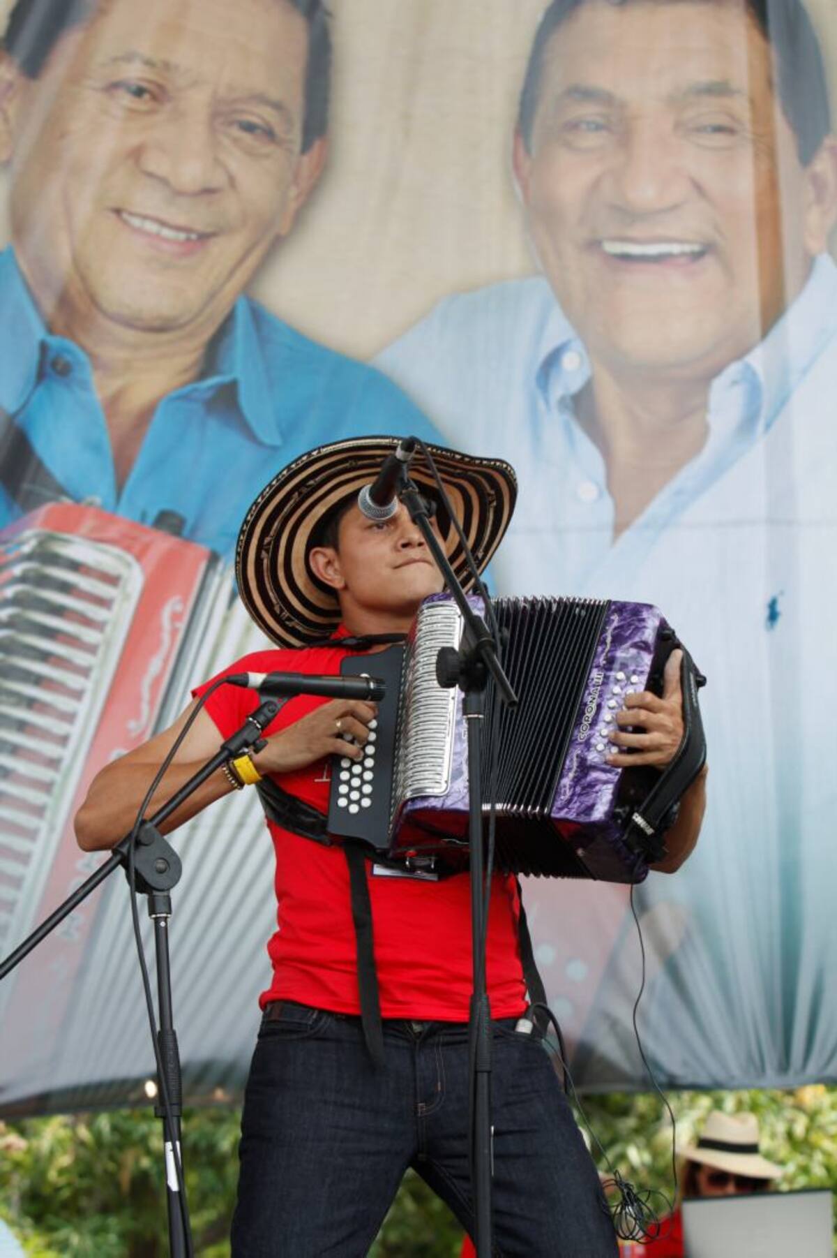 Ferney Arrieta Ramos, acordeonero bolivarense. Julio Castaño-El Universal