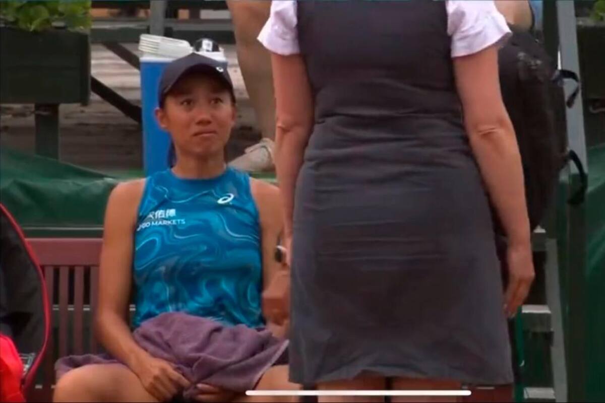Video: Tenista sufre ataque de ansiedad por un punto, llora y se retira
