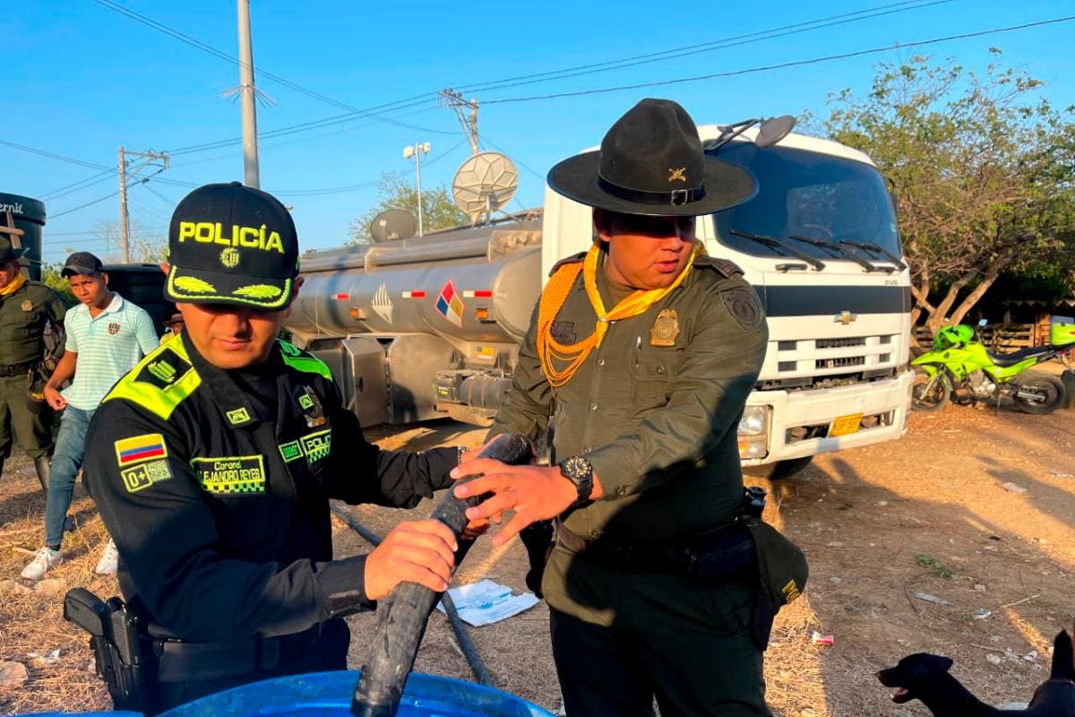 Policía Nacional brinda ayuda humanitaria a comunidad Zenú en Arjona