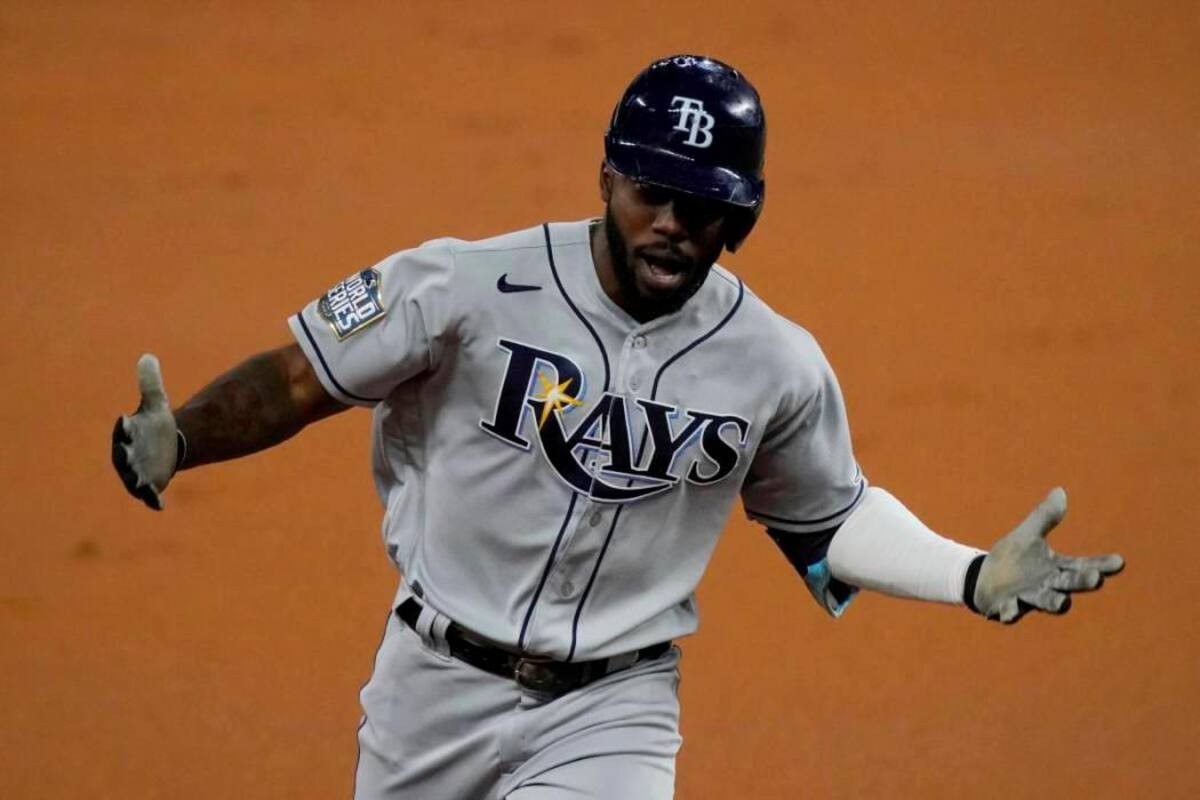 Randy Arozarena gana premio Babe Ruth a MVP de la postemporada de Grandes Ligas