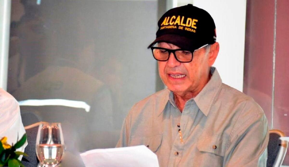 William Dau, alcalde de Cartagena.