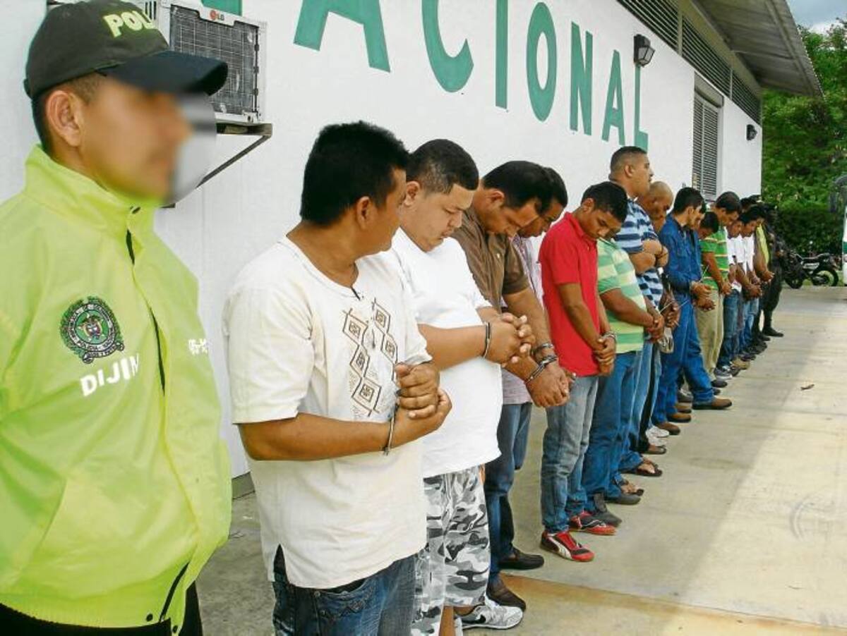 Los capturados deberán responder por los delitos de apoderamiento de hidrocarburos y concierto para delinquir.