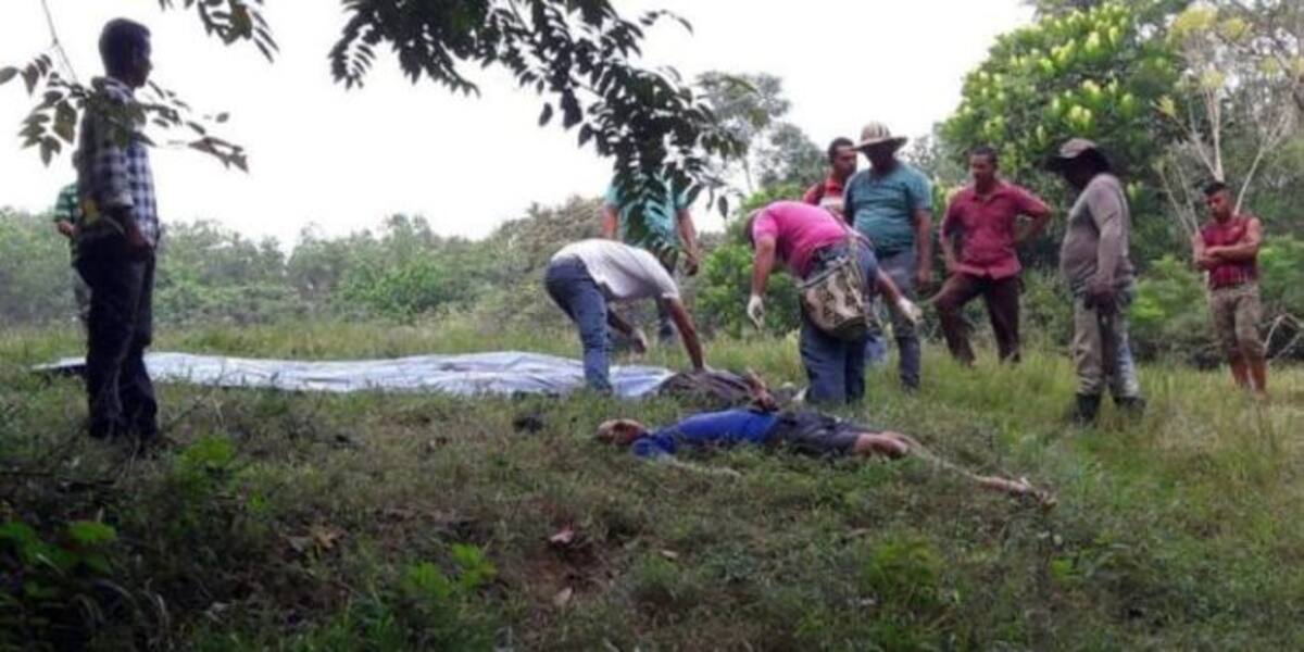 Crimen de campesinos sería perpetrado por autodefensas según Marcha Patriótica. CORTESÍA.