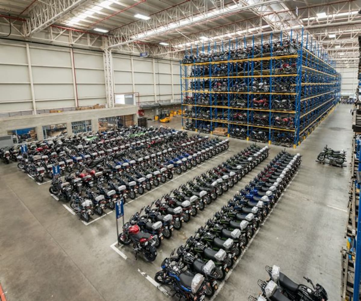 Planta de Auteco en Cartagena. La República